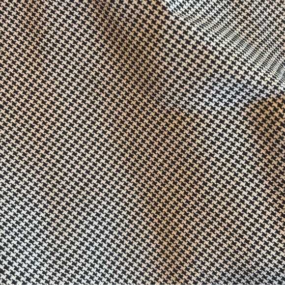 VINTAGE STEPHANIE PARKS‎ High Waist Black & White Pattern Mom Pants 90s Medium - Picture 14 of 15